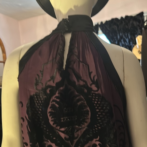 # 232  Max studio  velvet, mini dress - Picture 8 of 13